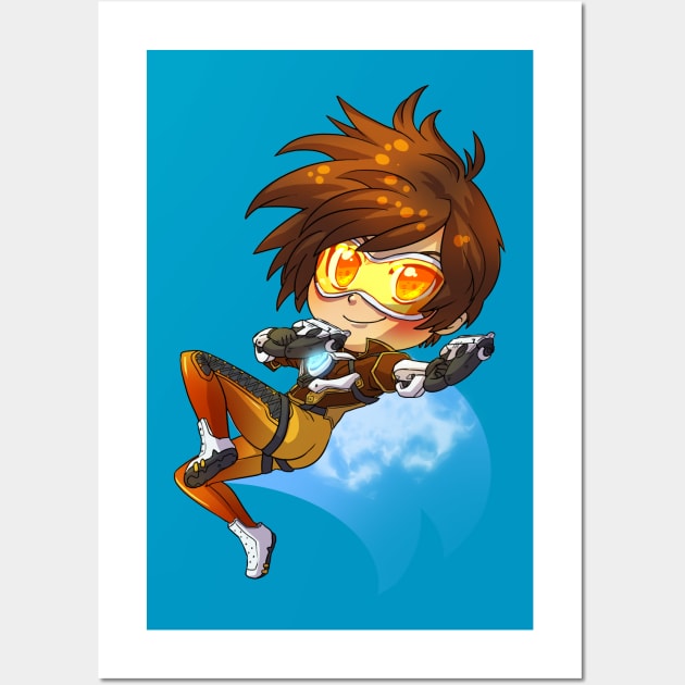 Tracer Wall Art by Gamusaur